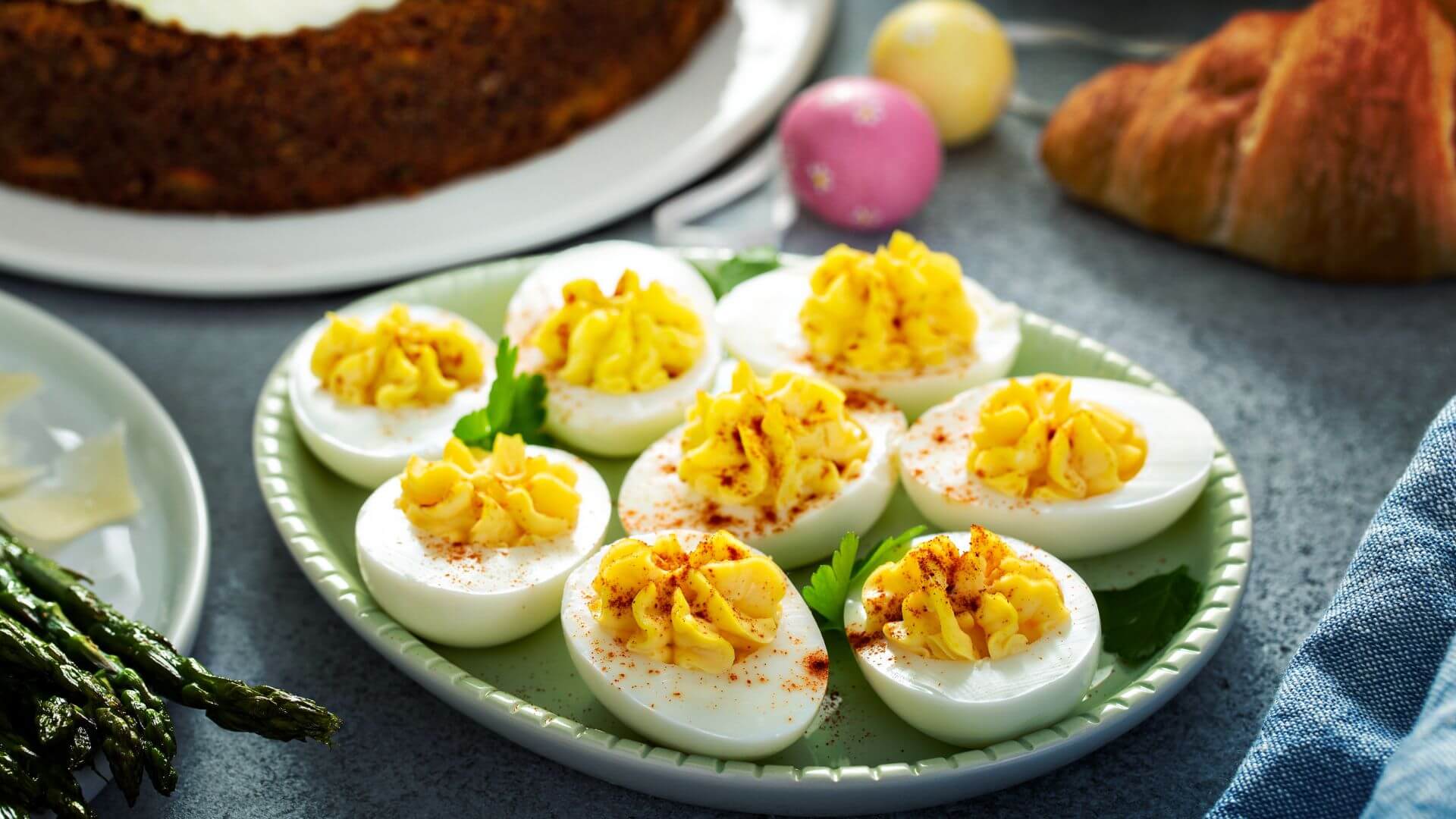Hard-Boiled Egg with Paprika